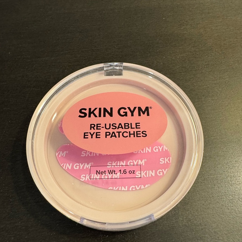 Skin Gym Reusable Eye Patches 1.6 oz NIB